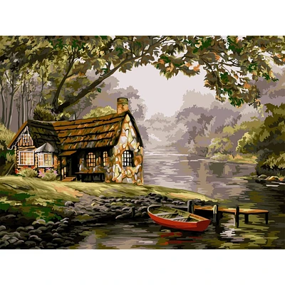 Crafting Spark Quiet Waters Painting by Numbers Kit