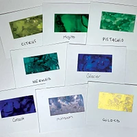 Tim Holtz® Greens & Blue 8 Color Alcohol Ink Set