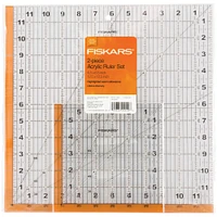 Fiskars® Square Acrylic Quilting Ruler Set