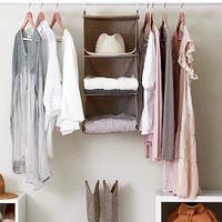 Household Essentials 3 Shelf Hanging Closet Organizer