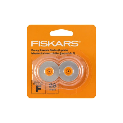 12 Packs: 2 ct. (24 total) Fiskars® Rotary Trimmer Cutting Blades