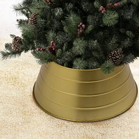 Glitzhome® 22" Gold Metal Tree Collar