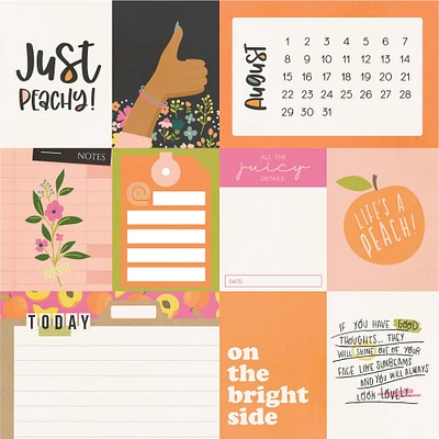 Good Stuff Double-Sided Cardstock 12" x 12", August