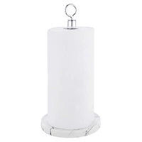 SunnyPoint Paper Towel Holder with Faux Marble Base