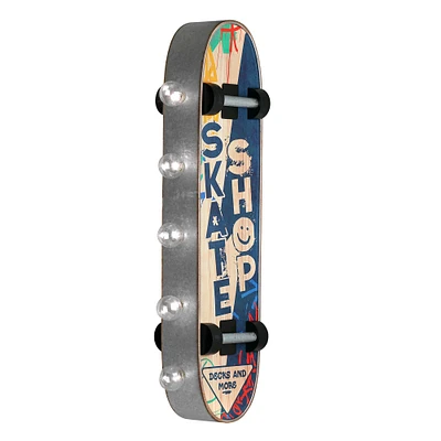 American Art Decor 20" Metal LED Skate Shop Decks and More Marquee Sign