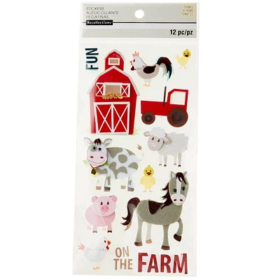 Fun on the Farm Dimensional Stickers by Recollections™