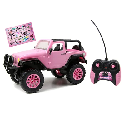 Jada Toys® GirlMazing Remote-Control Pink Jeep Toy