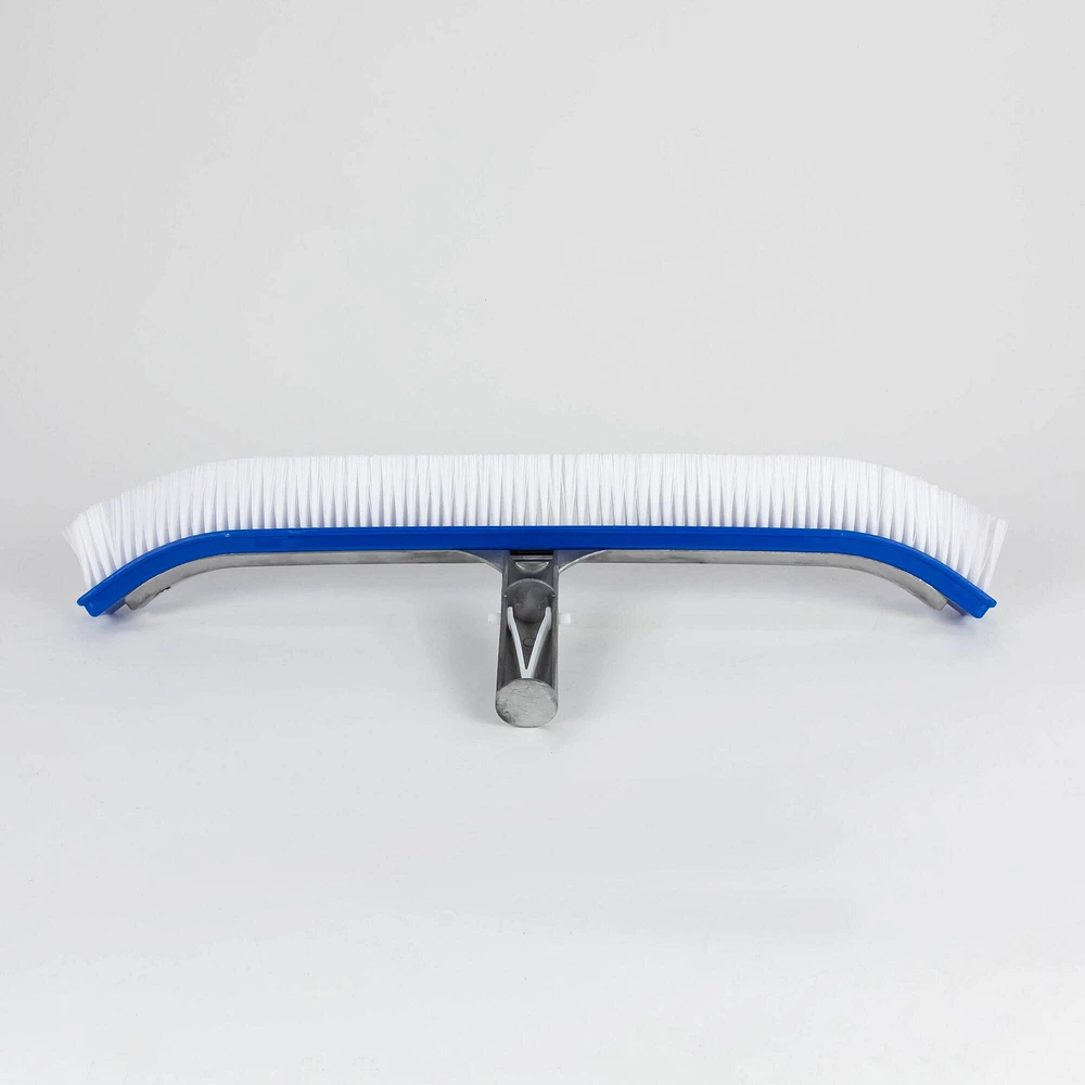 18" Blue Curved Swimming Pool Wall Brush