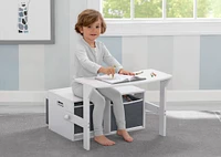 My Size White Activity Bench