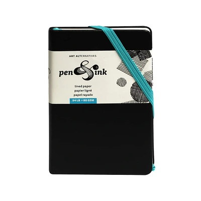 12 Pack: Art Alternatives Pen & Ink Lined Sketchbook, 3.5" x 5.5"