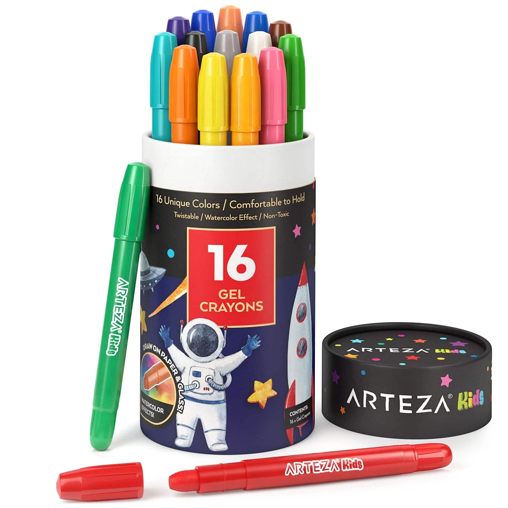 Arteza® Kids Gel Crayons, 16 ct