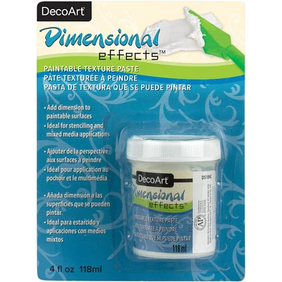 Decoart® Dimensional Effects Texture Paste, 4oz.