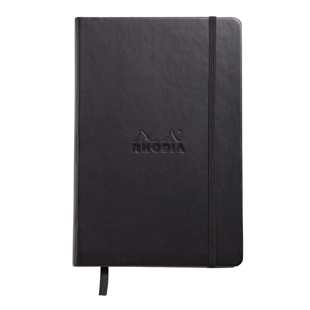 Rhodia® Black Lined Webnotebook
