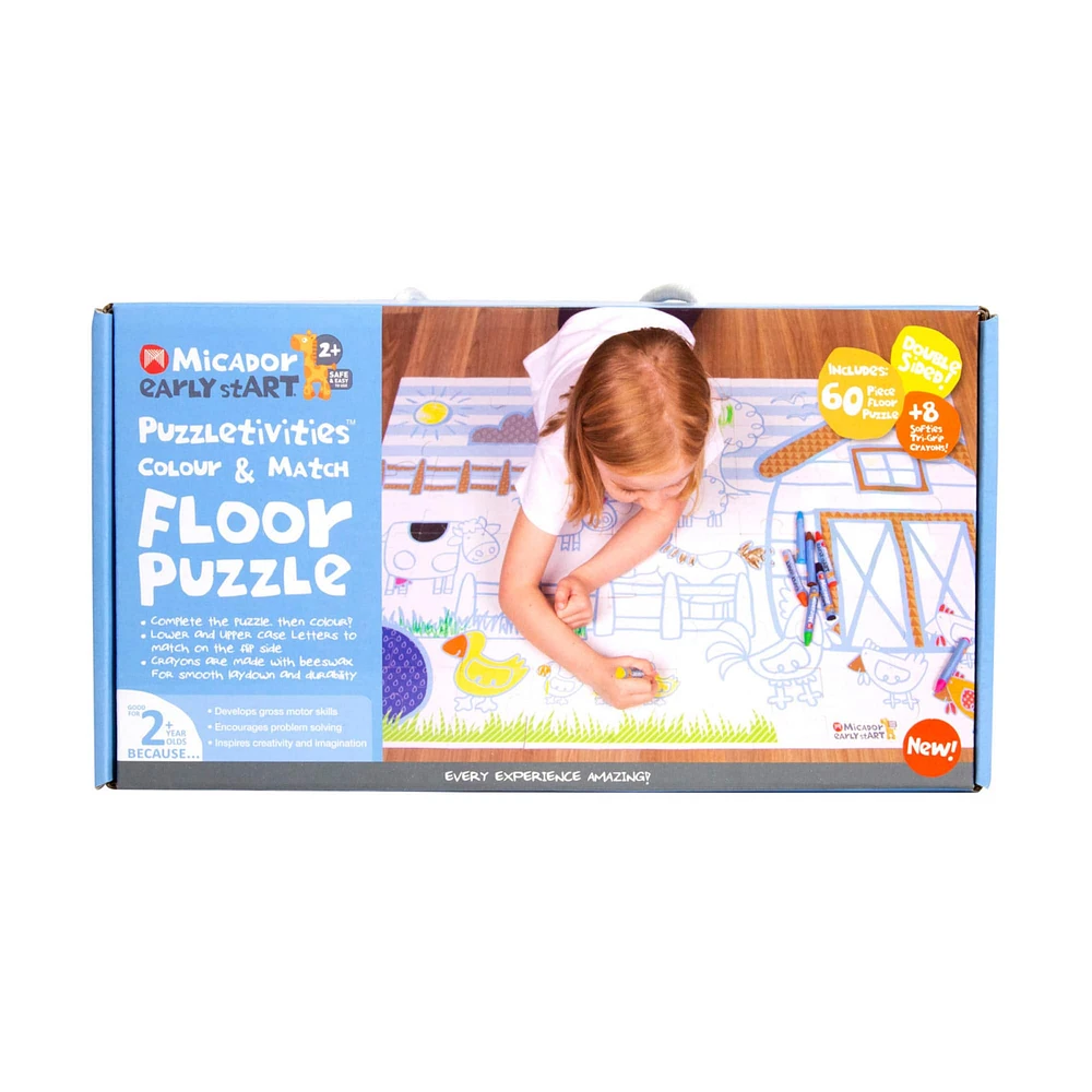 6 Pack: Micador® early stART® Puzzletivities™ Floor Puzzle Pack