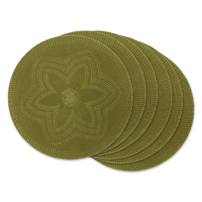 DII® Woven Round Placemats