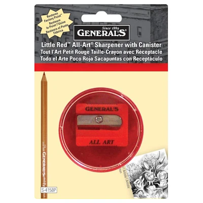 General's® Little Red™ All-Art® Sharpener with Canister