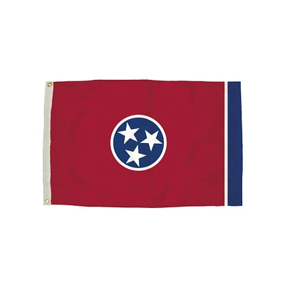 Flagzone Tennessee Outdoor Flag with Heading & Grommets