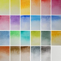 Watercolor Half-Pan Set with Water Brush by Artist's Loft™