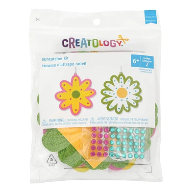 12 Pack: Flower Suncatcher Kit by Creatology™