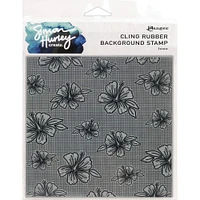 Simon Hurley create. Luau Background Cling Stamp