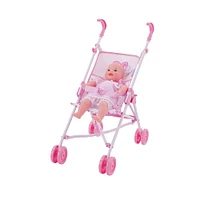 Hauck Love Heart Pretend Play 18" Baby Doll Umbrella Stroller