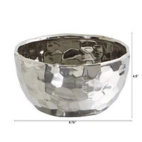 4" Designer Silver Bowl