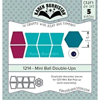 Karen Burniston Mini Ball Double-Ups Die Set