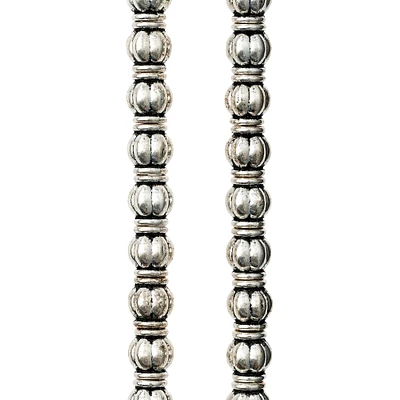 Sterling Silver Plated Beads, 6mm by Bead Landing™