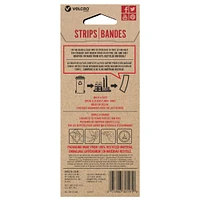 12 Packs: 8 ct. (96 total) VELCRO® Brand Recycled Strips