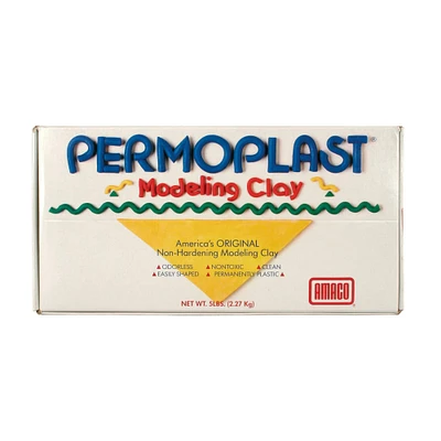 6 Pack: AMACO 5lb. Cream Permoplast Modeling Clay
