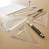 Westcott® Geometry Set, 8 Pieces