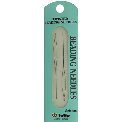 Tulip® Twisted Beading Needles, 20mm x 70mm