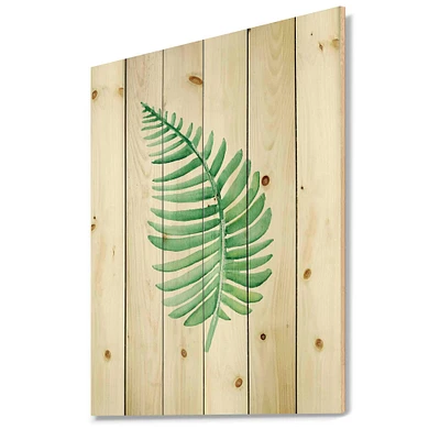 Designart - Tropical Leaf Of Monstera III