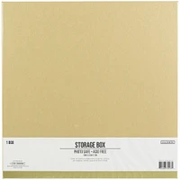 Colorbok® 13" x 13" Tan Storage Box