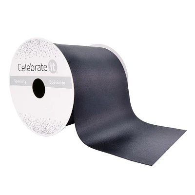 4" x 10yd. Satin Ribbon by Celebrate It® Specialty