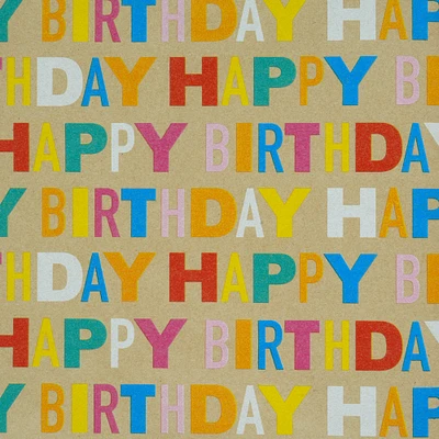 30" Happy Birthday Gift Wrap by Celebrate It™