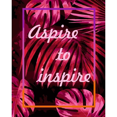 Crafting Spark Aspire to Inspire Painting by Numbers Kit
