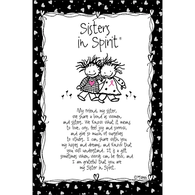 Children of the Inner Light® by Marci Art Sisters in Spirit Pink Ribbon Plaque