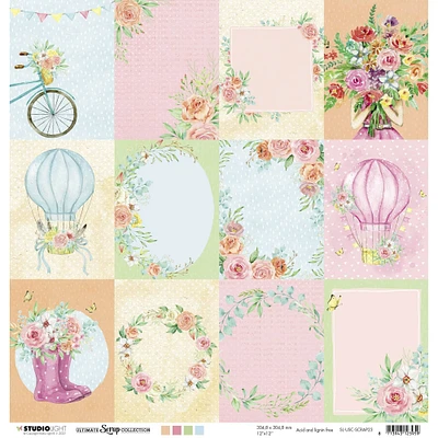 Ultimate Scrap Collection Double-Sided Cardstock 12" x 12", Nr.23