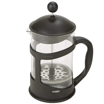 Mind Reader Black French Press Glass Coffee Maker With Stainless Steel Filter