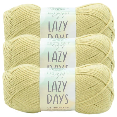 3 Pack Lion Brand® Lazy Days Yarn