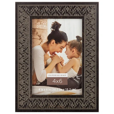 Black Moroccan 4" x 6" Frame, Expressions™ by Studio Décor®