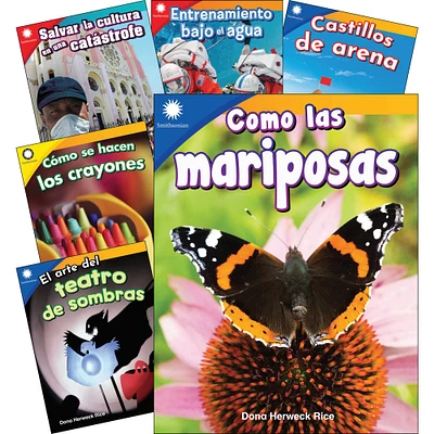 Shell Education Smithsonian Informational Text: Fun in Action Grades K-1 Spanish Book Set, 6ct.