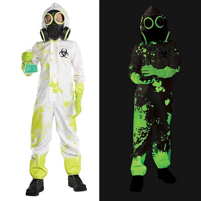 Glow Hazmat Child Costume