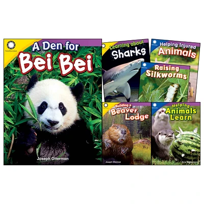 Smithsonian Informational Text Animals 6-Book Set, Grades K-1