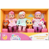 Little Darlings Little Sweeties Baby Doll With Pets