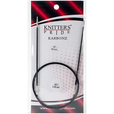 Knitter's Pride™ 32" Karbonz Fixed Circular Needles