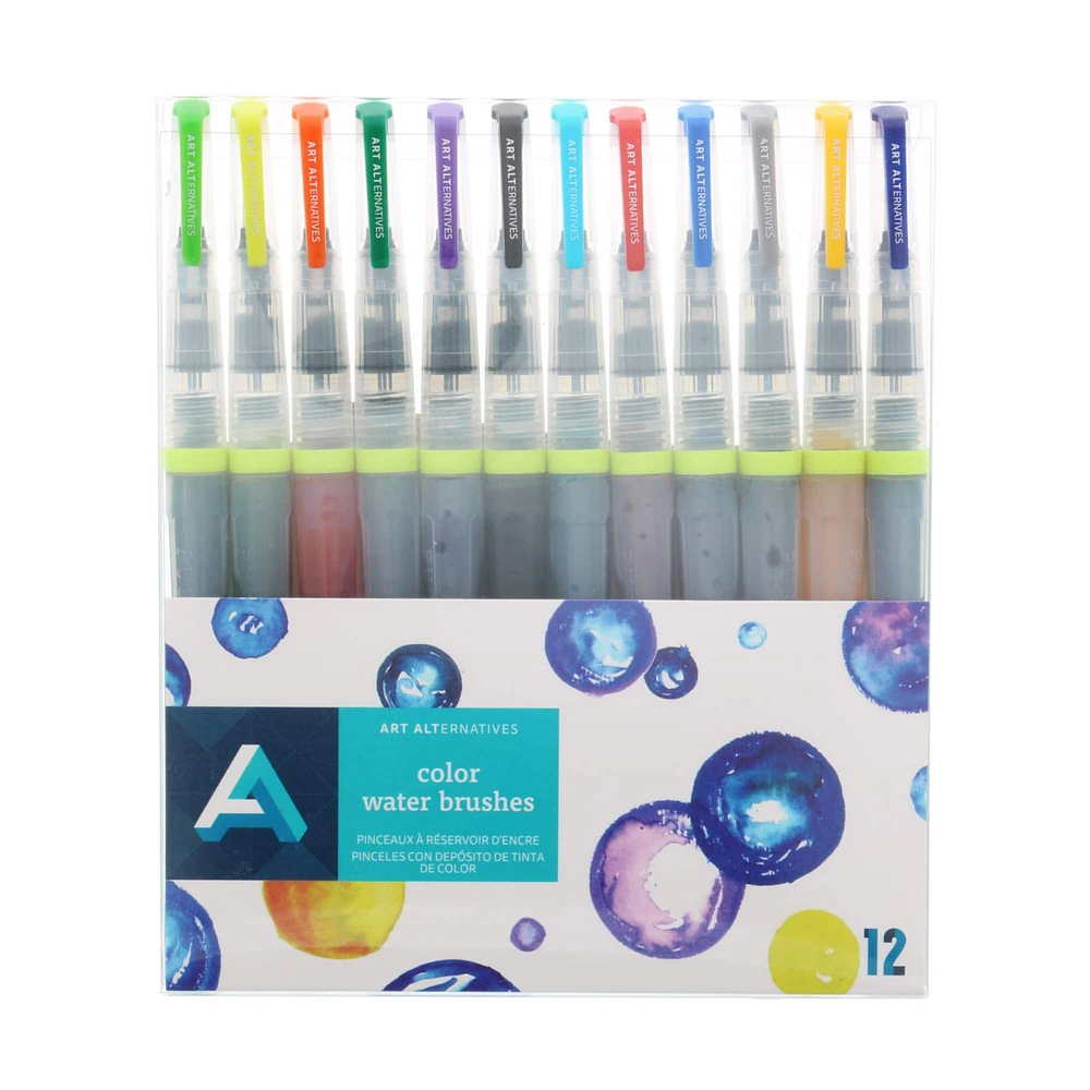 Art Alternatives Water Brush 12 Color Set