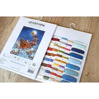 Letistitch The Reindeers On Their Way! Counted Cross Stitch Kit