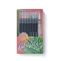 Art 101 Outer Space, Tropical Island & Rainbow Watercolor Brush Pen Sets